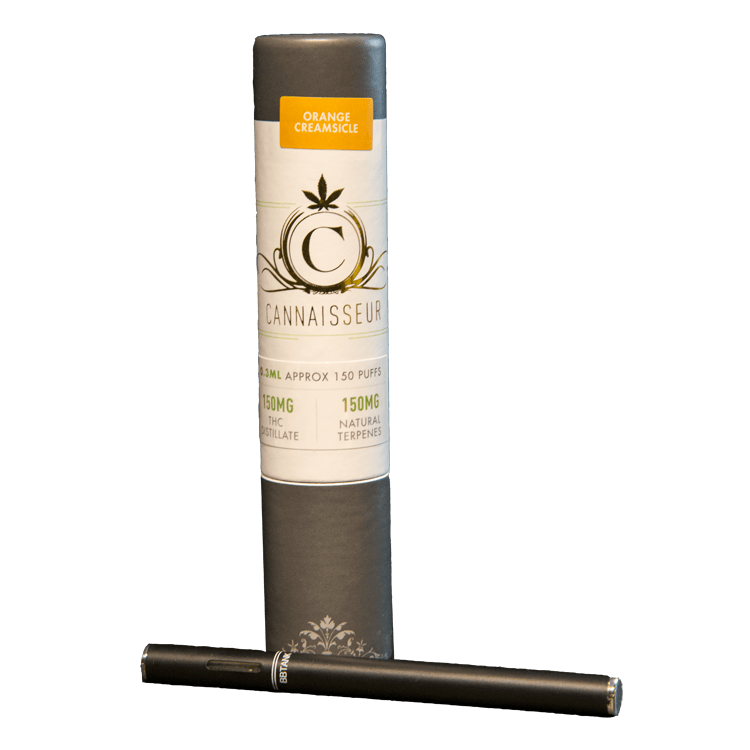Cannaisseur – Disposable THC Distillate Pen – Orange Creamsicle 0.3ml | BC Weed Edible Canada
