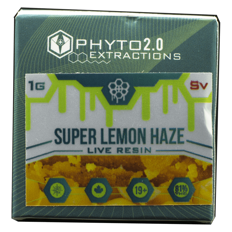 Phyto Extractions – Live Resin – Super Lemon Haze | BC Weed Edible Canada