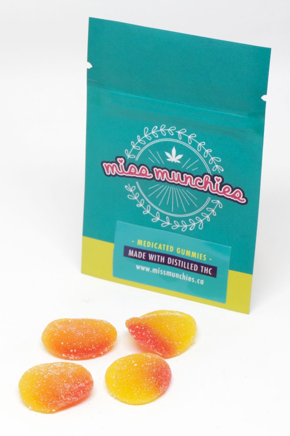 Miss Munchies – Peaches | BC Weed Edible Canada