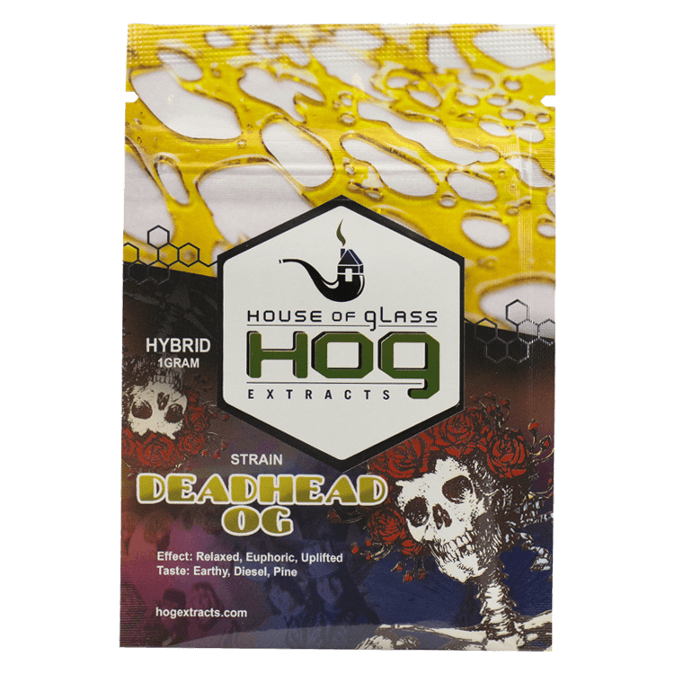 House Of Glass – Shatter – Deadhead OG – 1g or 7g | BC Weed Edible Canada