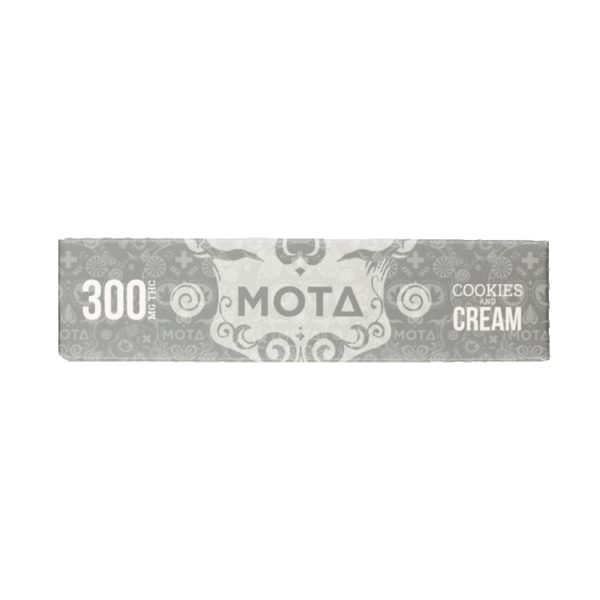 MOTA Edibles – Cookies and Cream Bar – 300mg | BC Weed Edible Canada