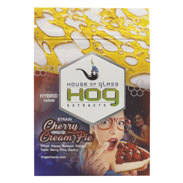 House Of Glass – Shatter – Cherry Cream Pie 1g | BC Weed Edible Canada
