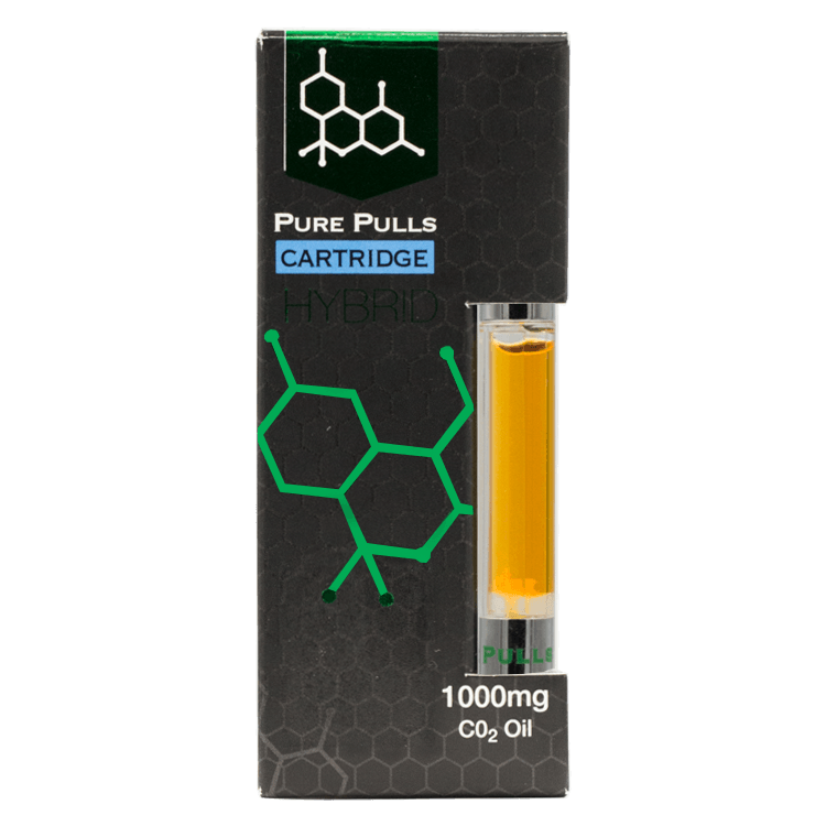 Pure Pulls – CO2 Oil Refill Cart – Hybrid 1ml | BC Weed Edible Canada