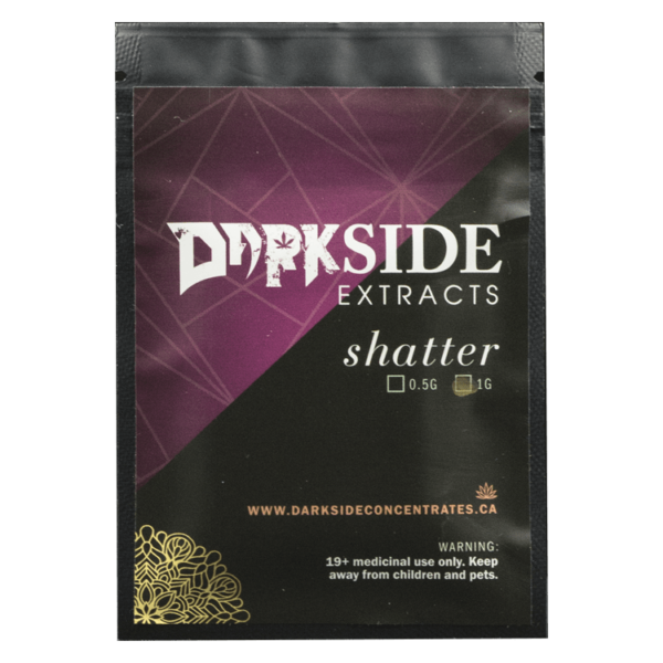 Darkside Shatter – Amnesia Haze | BC Weed Edible Canada