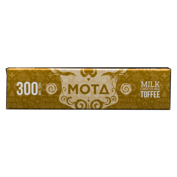 MOTA Edibles – Milk Chocolate Toffee Bar – 300mg THC | BC Weed Edible Canada