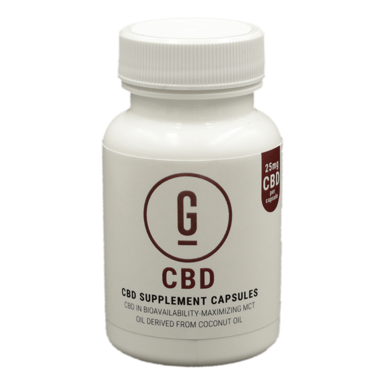 CBD Capsules – 25mg | BC Weed Edible Canada