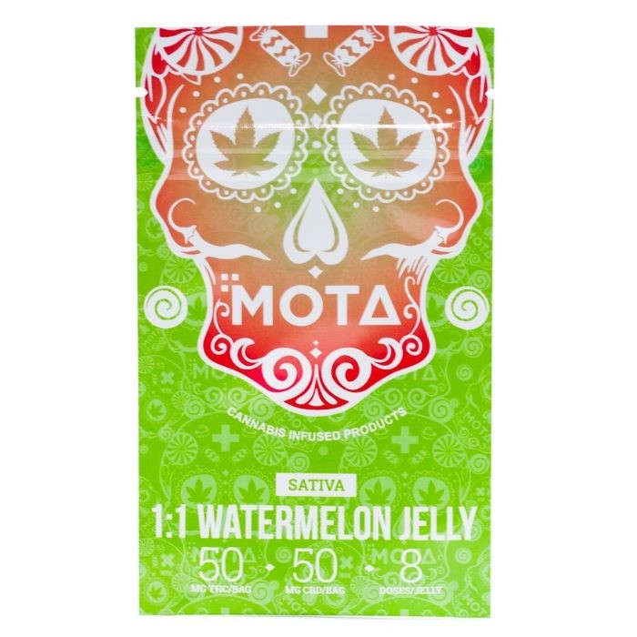 Mota – White Cube CBD – Strawberries & Cream – 180mg CBD | BC Weed Edible Canada