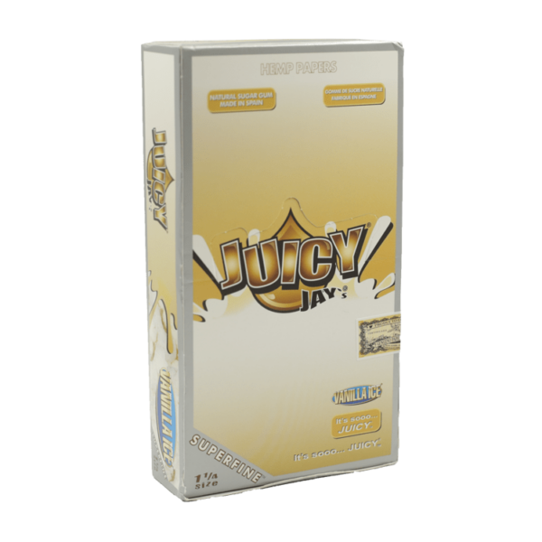 Juicy Jay’s – Hemp Papers (1.25 inch) – Vanilla Ice | BC Weed Edible Canada