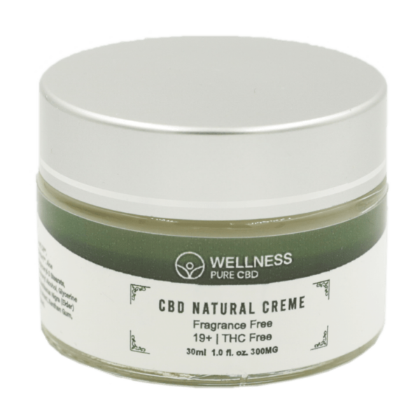 Wellness Pure CBD – Natural Creme – 500mg | BC Weed Edible Canada