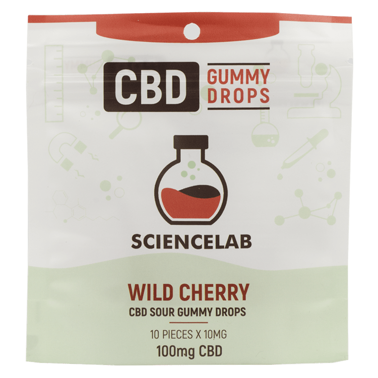 Sciencelab – CBD Sour Gummy Drops – Wild Cherry 100mg CBD | BC Weed Edible Canada Sciencelab – CBD Sour Gummy Drops – Wild Cherry 100mg CBD | BC Weed Edible Canada