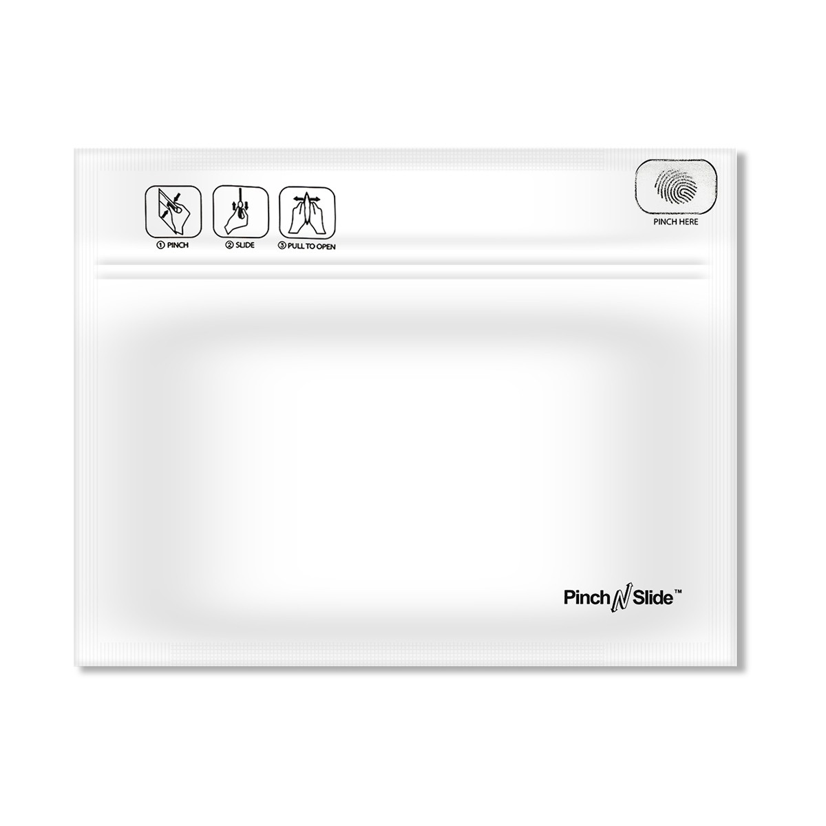 Child Resistant Pinch and Slide Bag(Size: 12″ X 9″) | BC Weed Edible Canada