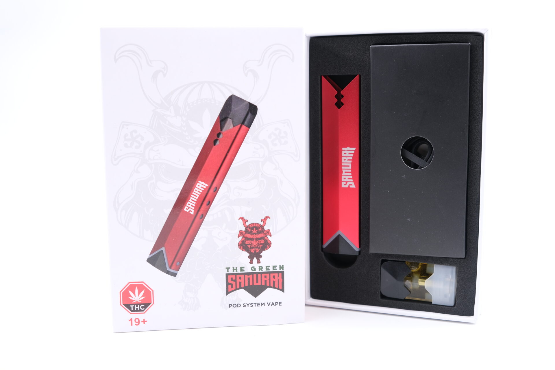 The Green Samurai – LED Vape Kit – 1ml THC | BC Weed Edible Canada