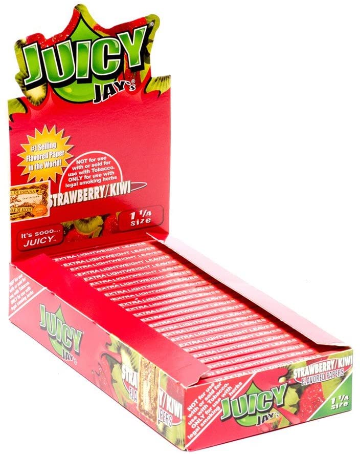 Juicy Jay’s – Hemp Papers (1.25 Inch) – Blueberry | BC Weed Edible Canada