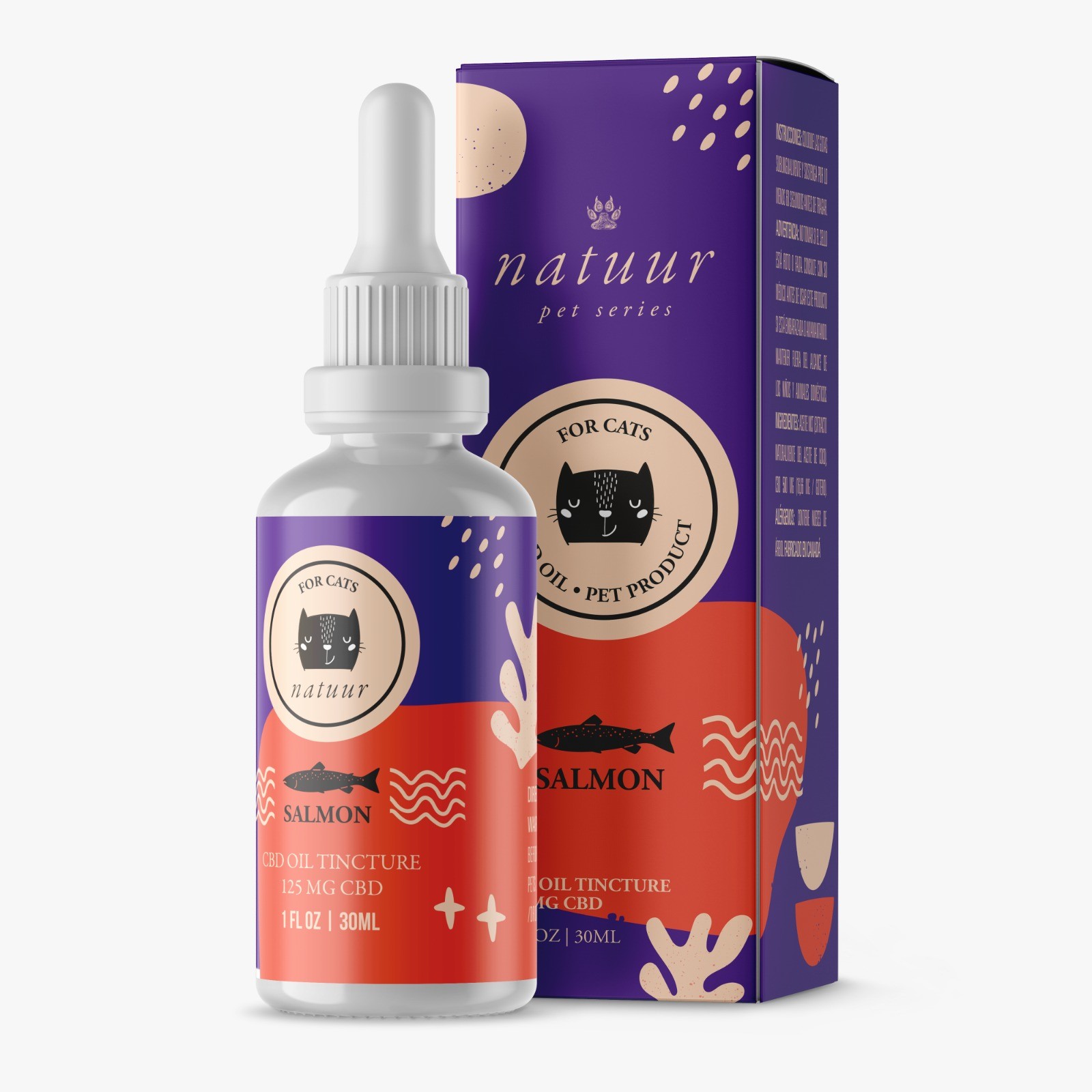 Natuur – Pet Series – CBD Oil For Small Dogs – Bacon Flavour – 125mg | BC Weed Edible Canada