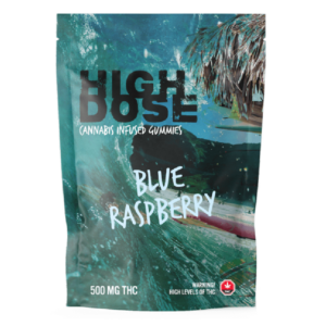 High Dose – edibles Infused Gummies – Blue Raspberry – 1000mg/1500mg | BC Weed Edible Canada High Dose – edibles Infused Gummies – Blue Raspberry – 1000mg/1500mg | BC Weed Edible Canada
