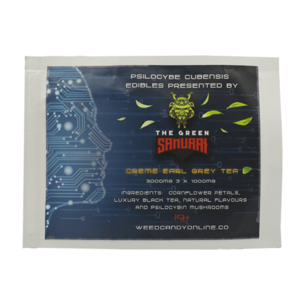 The Green Samurai – Creme Earl Grey Tea – 3000mg | BC Weed Edible Canada The Green Samurai – Creme Earl Grey Tea – 3000mg | BC Weed Edible Canada