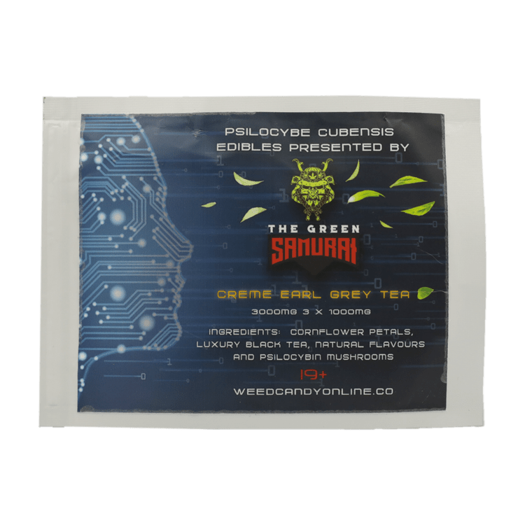 The Green Samurai – Creme Earl Grey Tea – 3000mg | BC Weed Edible Canada The Green Samurai – Creme Earl Grey Tea – 3000mg | BC Weed Edible Canada