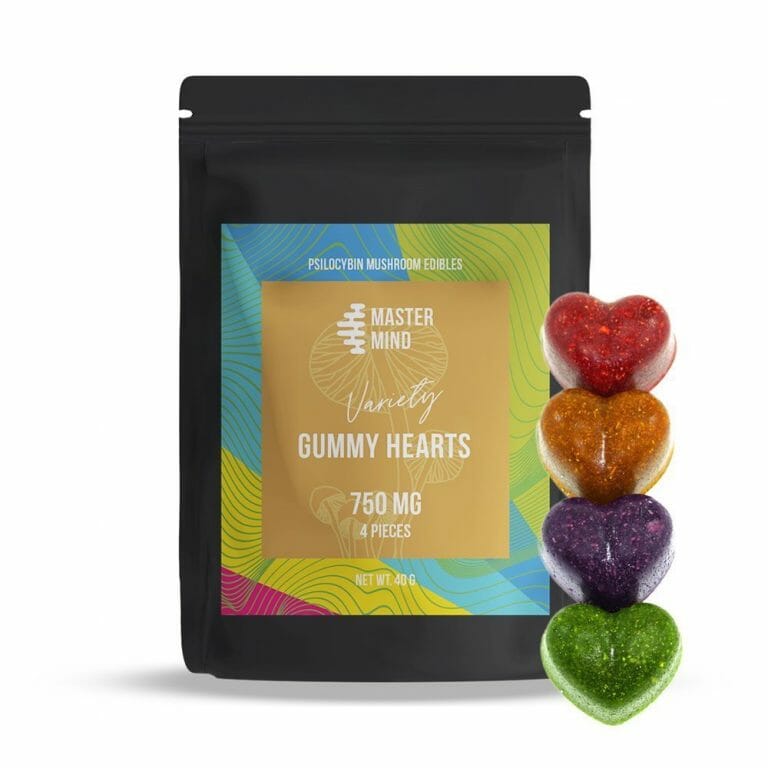 Mastermind – Gummy Hearts – 3000mg | BC Weed Edible Canada
